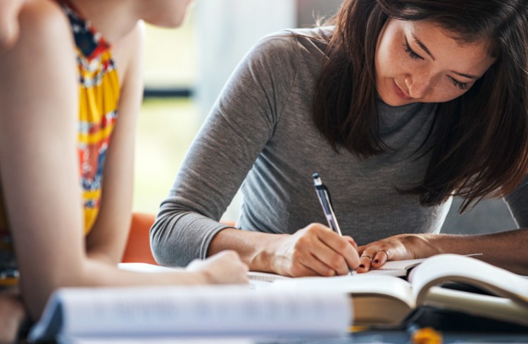 Student Taking Notes