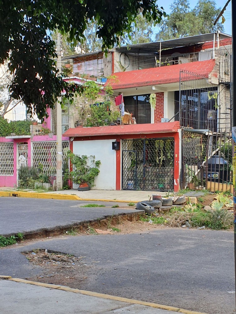 Earthquake damage in Mexico City