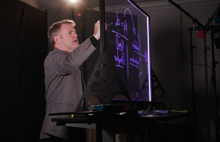 Darren Dahl lightboard