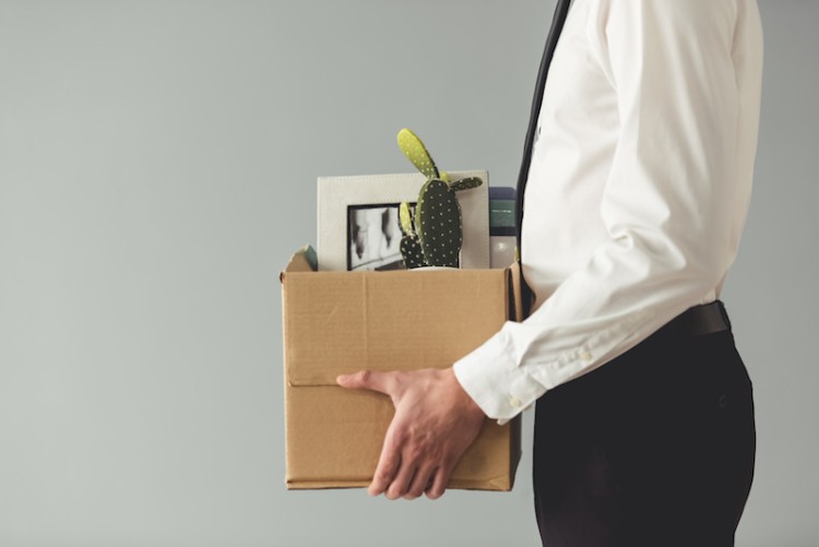 Man holding box 