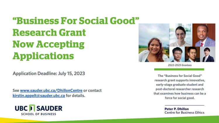 Business for Social Good