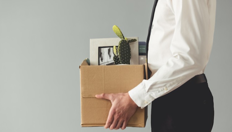 Man holding box 